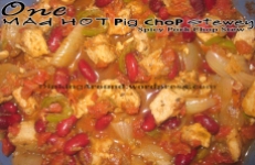 For Recipe Click Here - One Mad Hot Pig Chop Stewey (Spicy Pork Chop Stew)