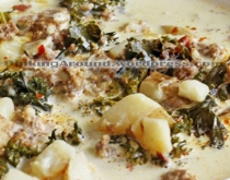 For Recipe Click Here - Toscana O’Man-Ah! Soup – Nice kick to it!
