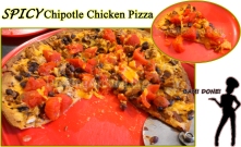 For Recipe Click Here - HOLAY MOLAY ChipotLE (Spicy Chipotle Pizza)