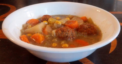 For Recipe Click Here -Gobble Up Soup (Turkey Dill and Sage Soup)