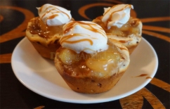For Recipe Click Here -How you like Dem Apples?! (Cinnamon Apple and Caramel Muffins)