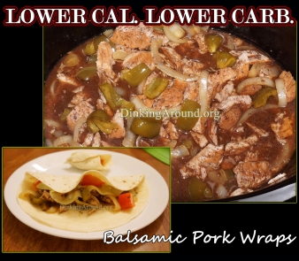 For Recipe Click Here - Balsamic Pork Wraps