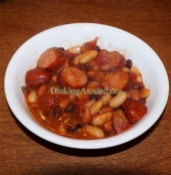 For Recipe Click Here - Cheesy Brat Bean Dish