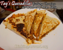 For Recipe Click Here - Turkey Chorizo with CHIPOTLE Cranberry Bean Salsa -HEALTHIER!