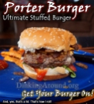 Porter Burger with Creole Sweet Potato Fries